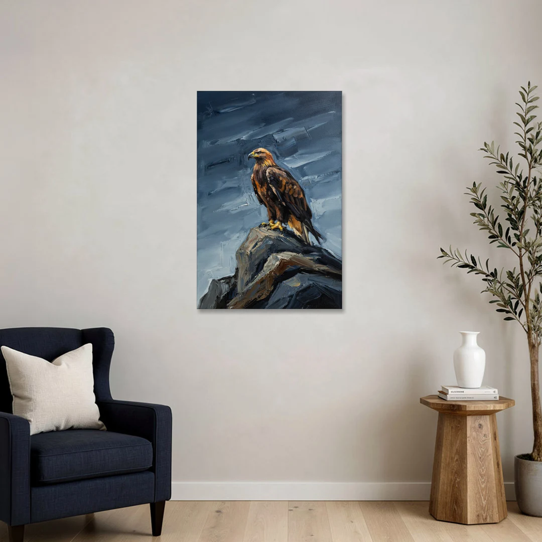 Masculine Wall Art for Office - Canvas Wall Art - Sofa - 24x36