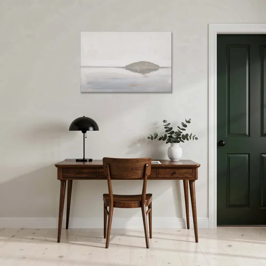 Matching Wall Art Set of 2 Mirrored Island - Canvas Wall Art - Office - 36x24