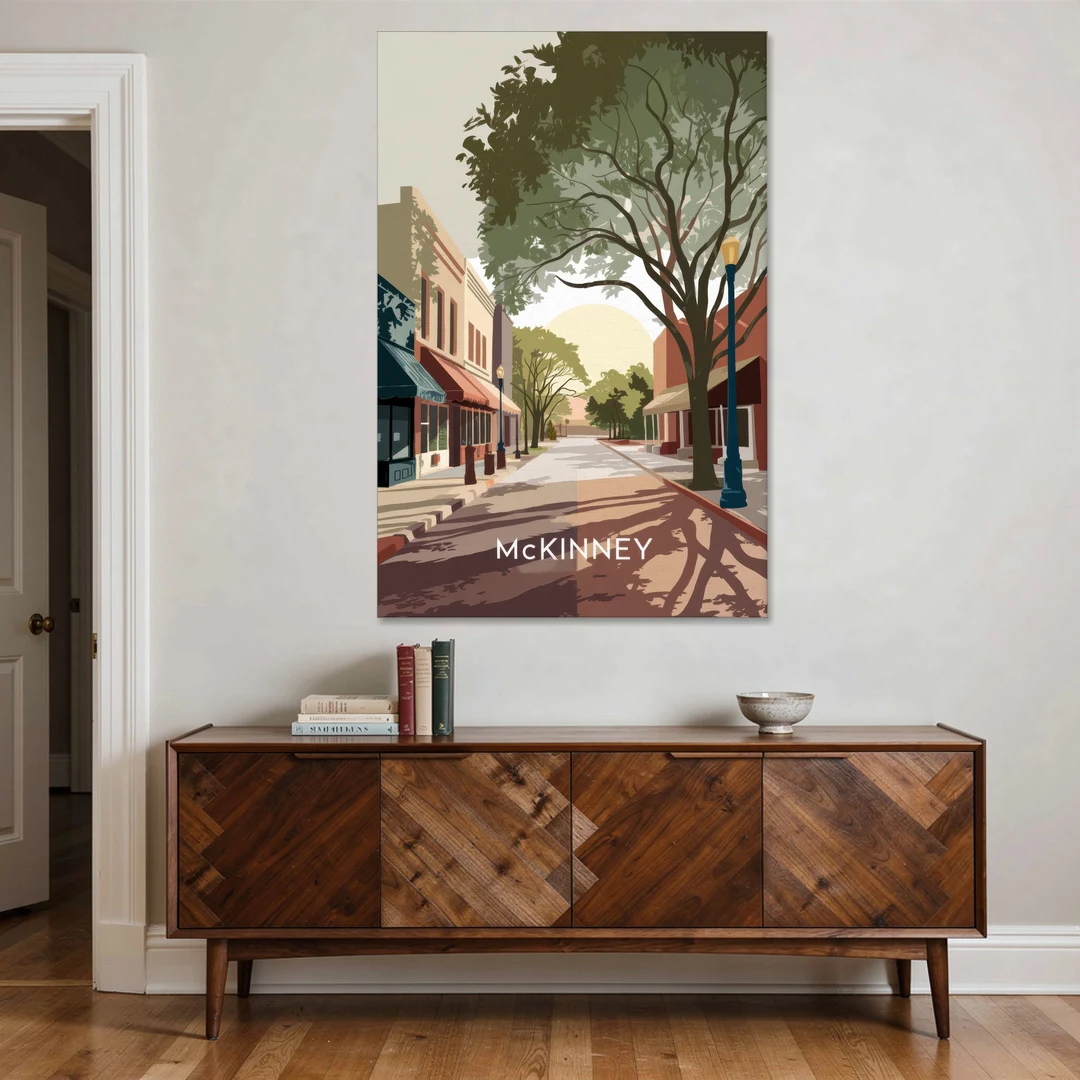 McKinney Artistic Heritage - Canvas Wall Art - Coffee Table - 40x60