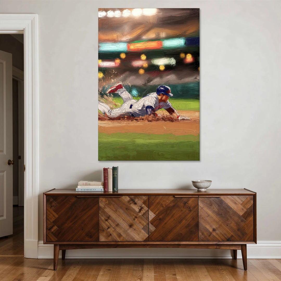 McKinney Baseball Spirit - Canvas Wall Art - Coffee Table - 40x60