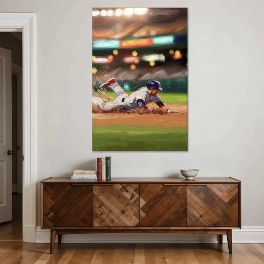 McKinney Baseball Spirit - Canvas Wall Art - Coffee Table - 40x60