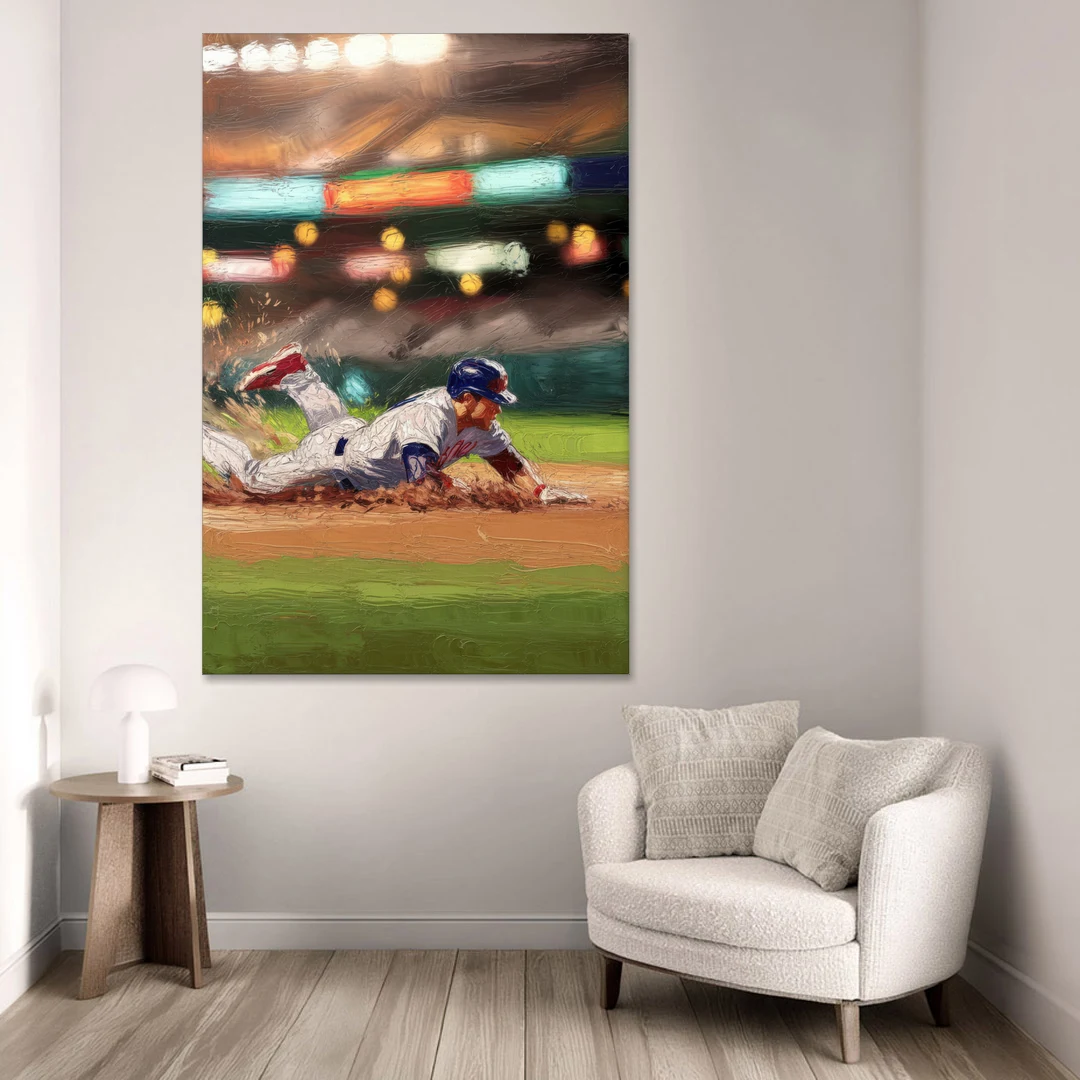 McKinney Baseball Spirit - Canvas Wall Art - Sofa - 40x60