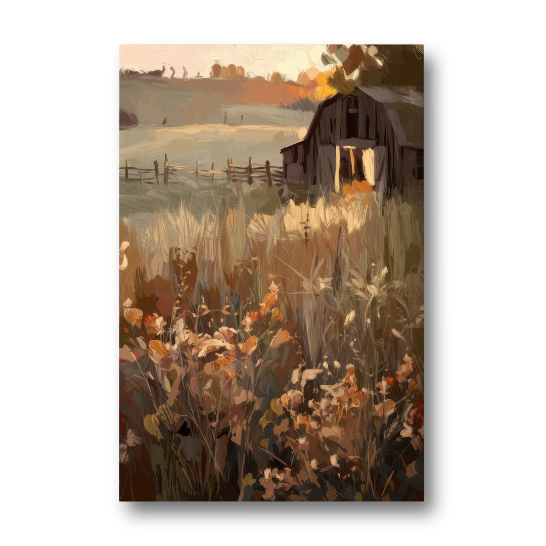 McKinney Rustic Charm - Canvas Wall Art - Front