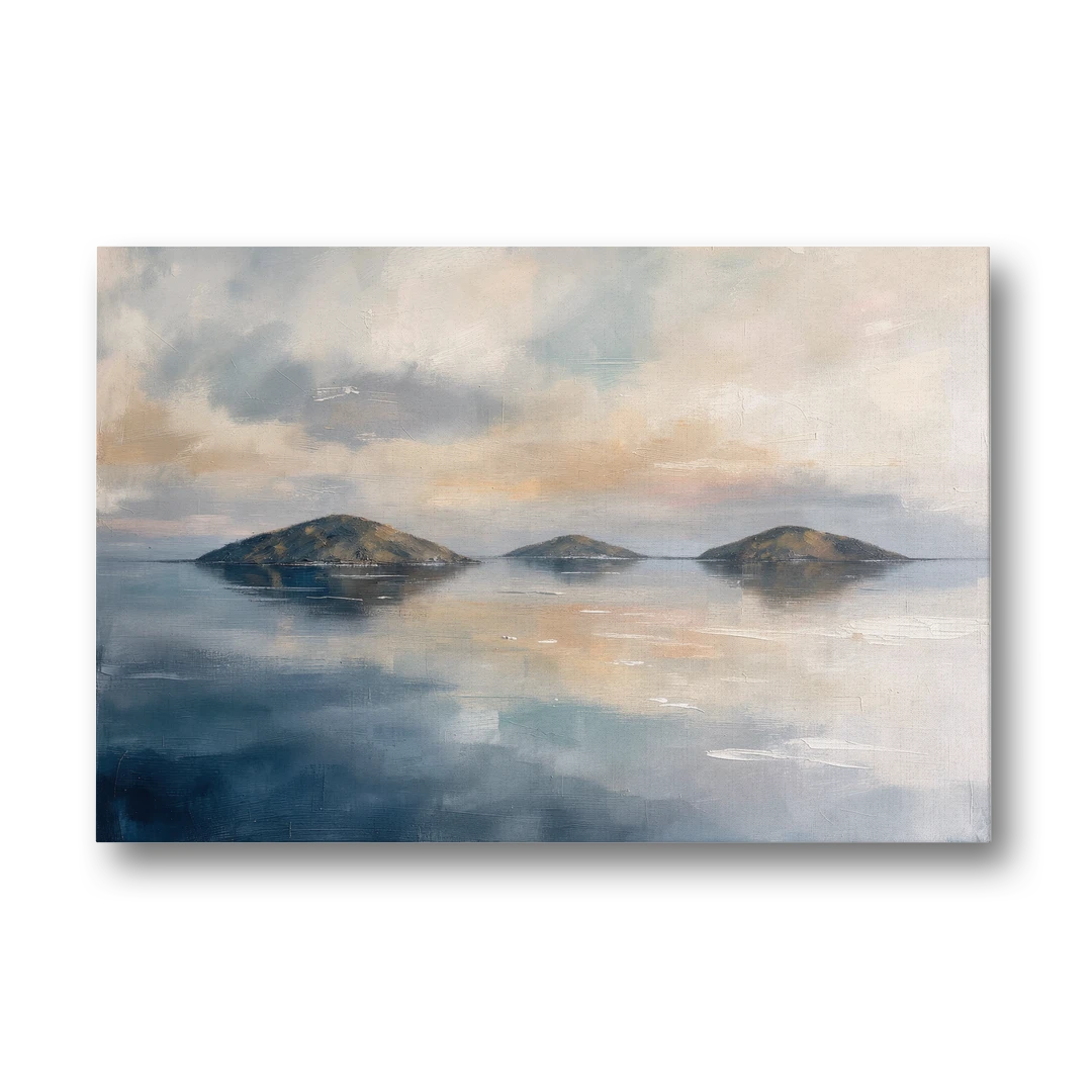Medical Office Wall Art of Islands at Dusk - Canvas Wall Art - Front