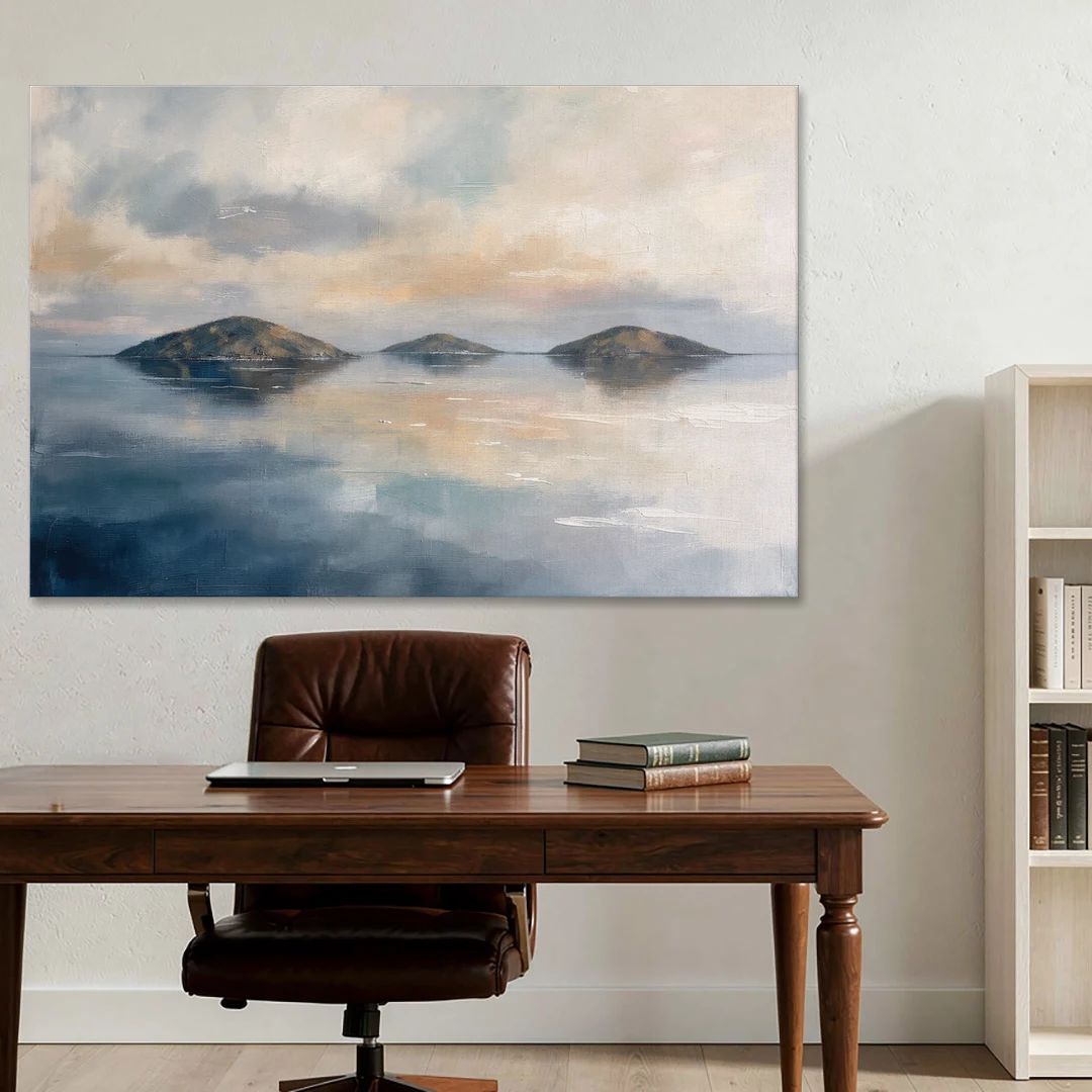 Medical Office Wall Art of Islands at Dusk - Canvas Wall Art - Office - 60x40