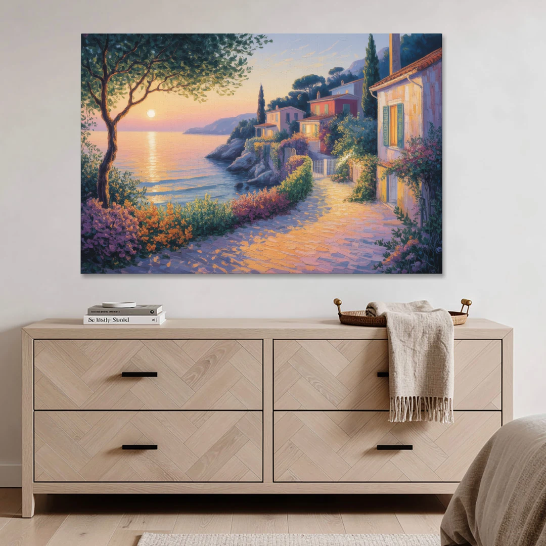 Mediterranean Glow - Canvas Wall Art - Coffee Table - 60x40