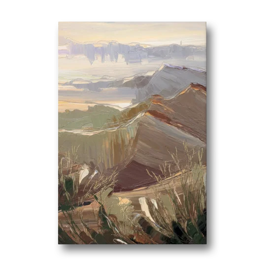 Mesa Mountain Views - Canvas Wall Art - Front