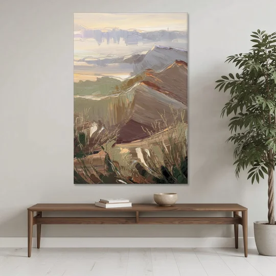 Mesa Mountain Views - Canvas Wall Art - Coffee Table - 40x60