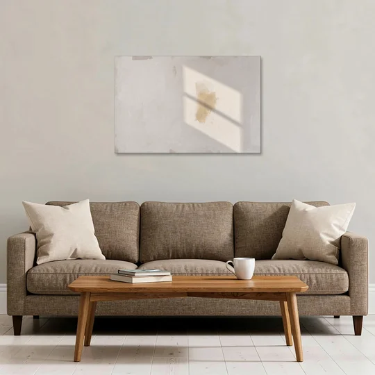 Minimalist Abstract Painting of Window Light - Canvas Wall Art - Sofa - 36x24