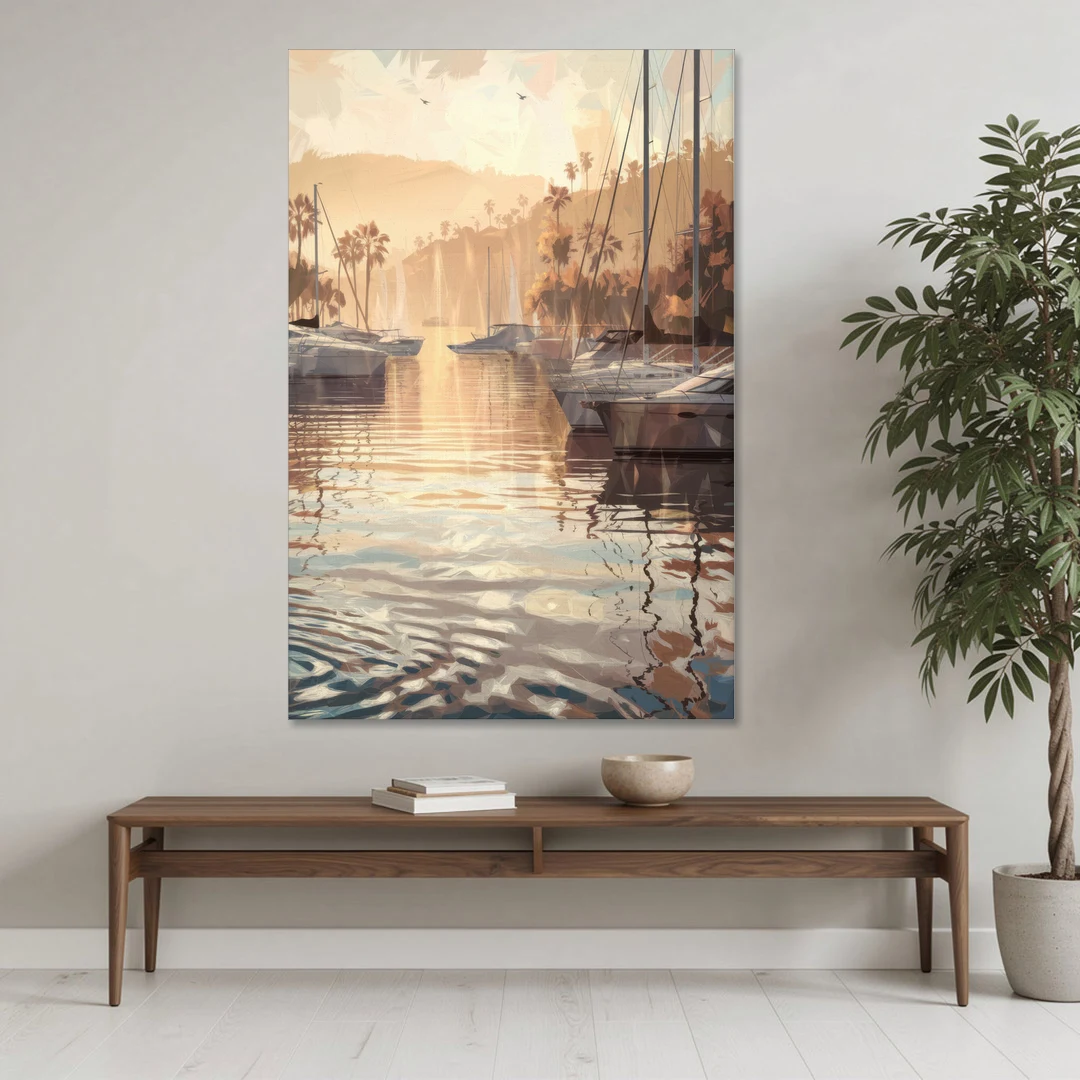 Mobile Scenic Harbor - Canvas Wall Art - Coffee Table - 40x60