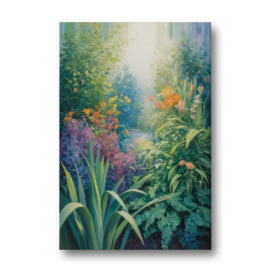 Montreal Botanical Garden - Canvas Wall Art - Front