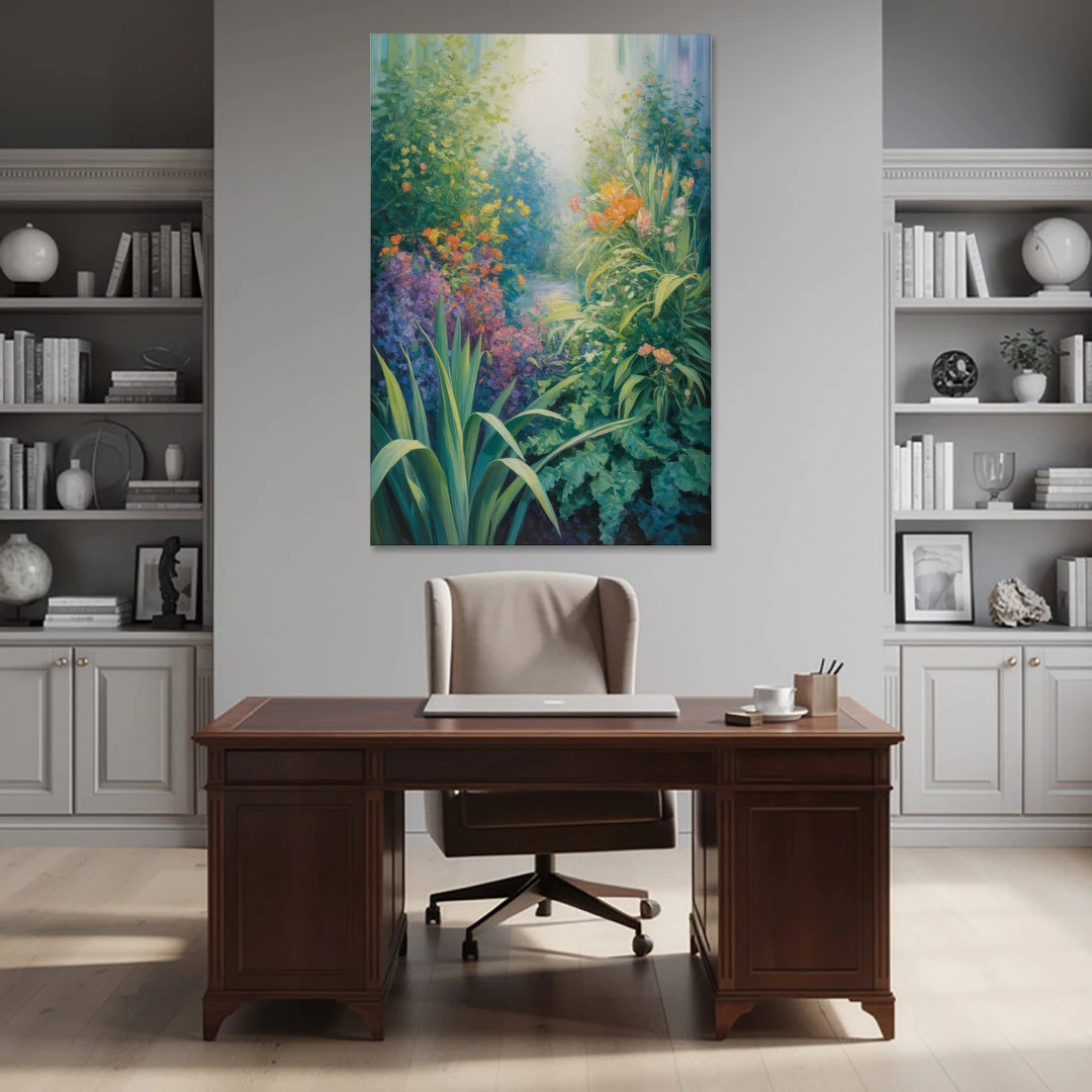 Montreal Botanical Garden - Canvas Wall Art - Office - 40x60