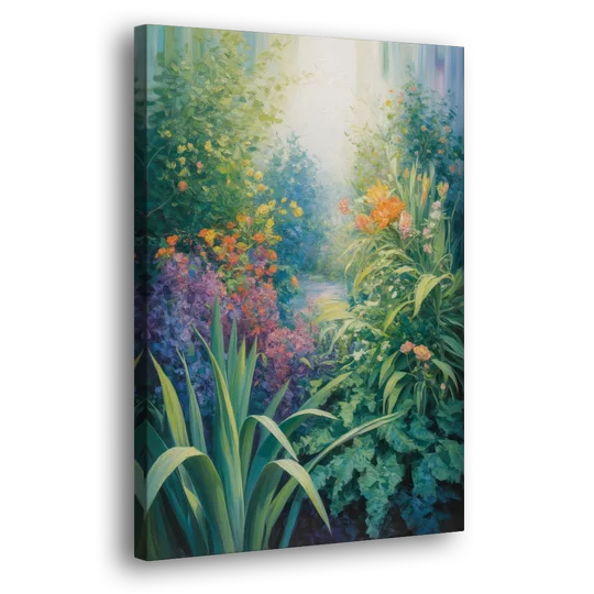 Montreal Botanical Garden - Canvas Wall Art - Side