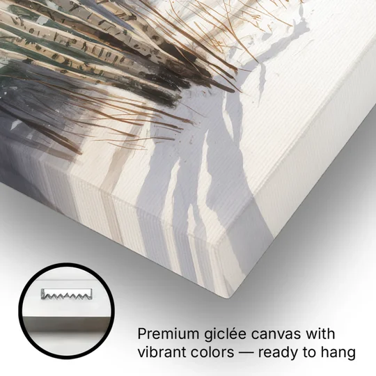 Montreal Winter Charm - Canvas Wall Art - Gallery Wrap Corner
