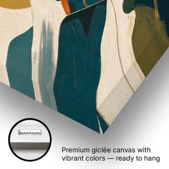 Motivational Wall Art for Office Teams at the Summit - Canvas Wall Art - Gallery Wrap Corner