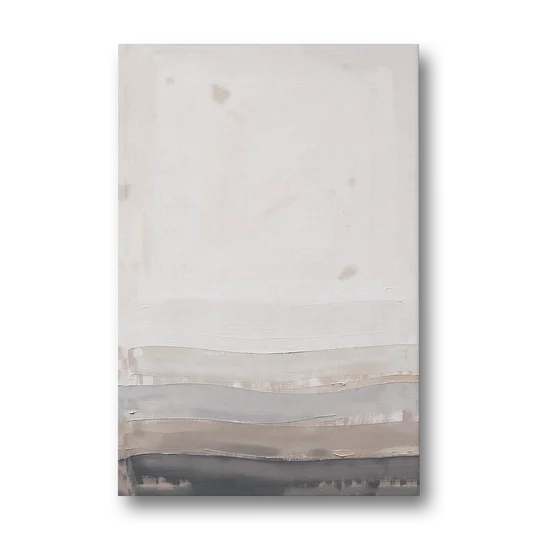 Muted Abstract Wall Art of Rising Morning Haze - Canvas Wall Art - Front