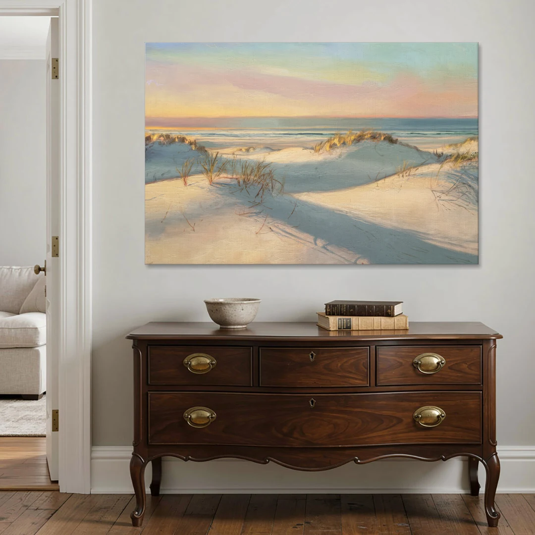 Myrtle Beach Sand Dunes Serenity - Canvas Wall Art - Coffee Table - 60x40