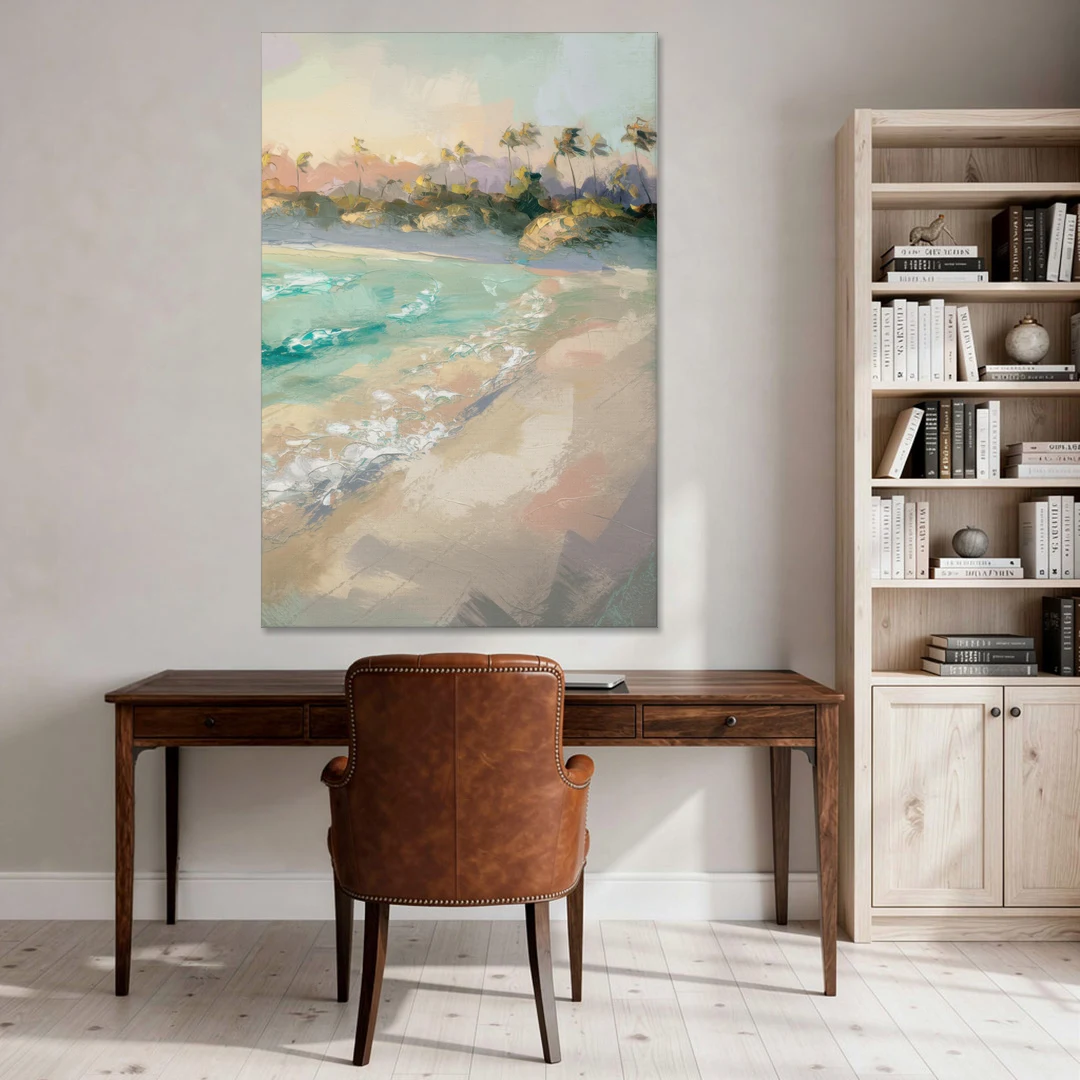 Naples Florida Ocean Breeze - Canvas Wall Art - Office - 40x60
