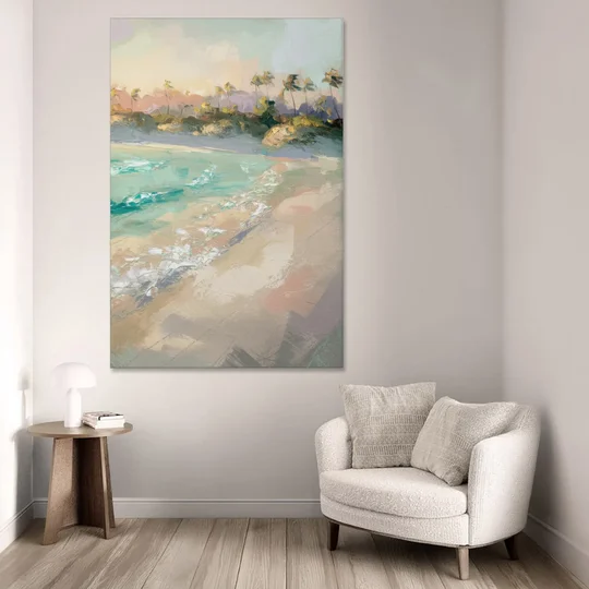 Naples Florida Ocean Breeze - Canvas Wall Art - Sofa - 40x60