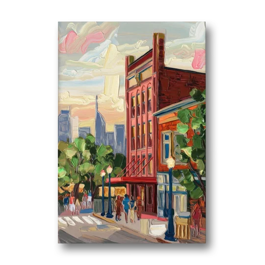 Nashville Grand Ole Opry - Canvas Wall Art - Front