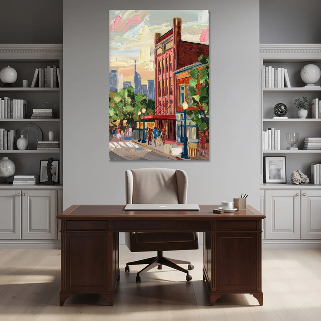 Nashville Grand Ole Opry - Canvas Wall Art - Office - 40x60