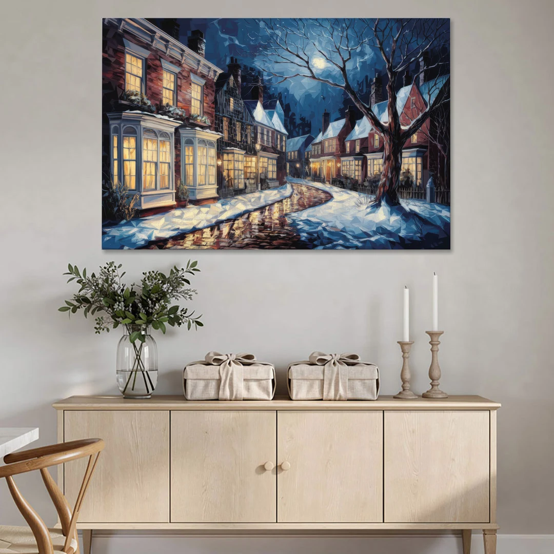 New Hope Historic Downtown - Canvas Wall Art - Coffee Table - 60x40