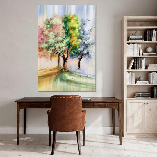 New Hope Seasonal Beauty - Canvas Wall Art - Office - 40x60