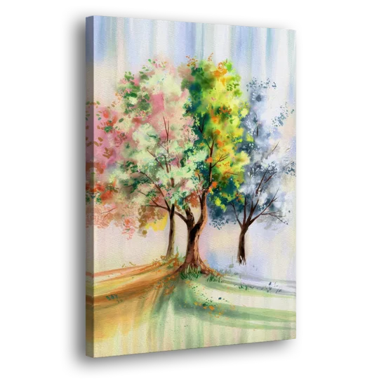 New Hope Seasonal Beauty - Canvas Wall Art - Side