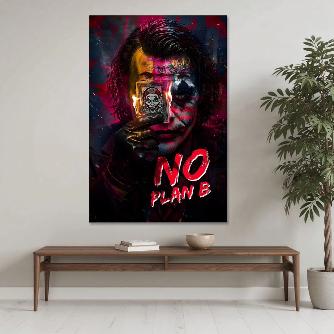 No Plan B - Canvas Wall Art - Coffee Table - 40x60