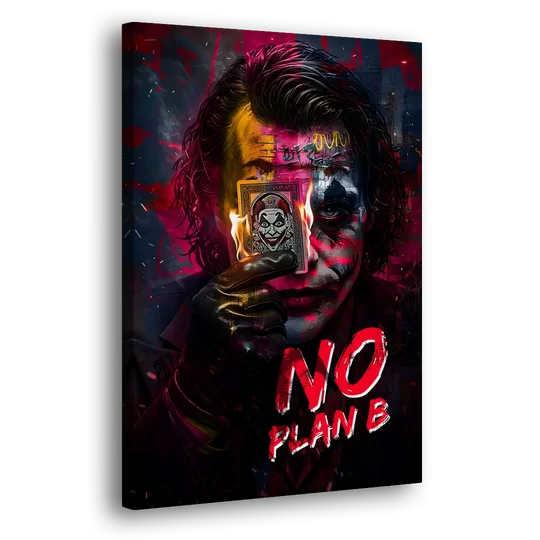 No Plan B - Canvas Wall Art - Side