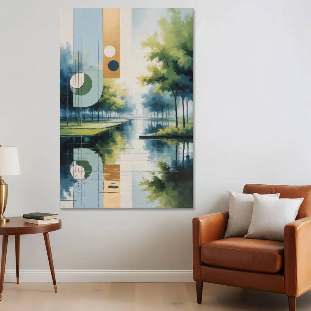 Nordpark Serenity - Canvas Wall Art - Sofa - 40x60