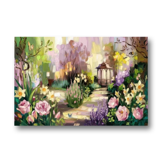 Norfolk Botanical Gardens - Canvas Wall Art - Front