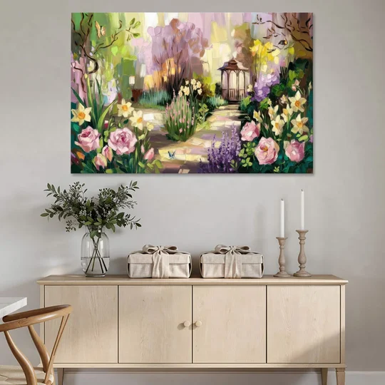 Norfolk Botanical Gardens - Canvas Wall Art - Coffee Table - 60x40