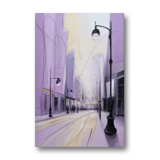 Nowy Swiat Stroll - Canvas Wall Art - Front