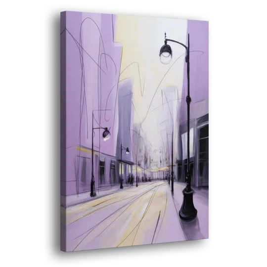 Nowy Swiat Stroll - Canvas Wall Art - Side