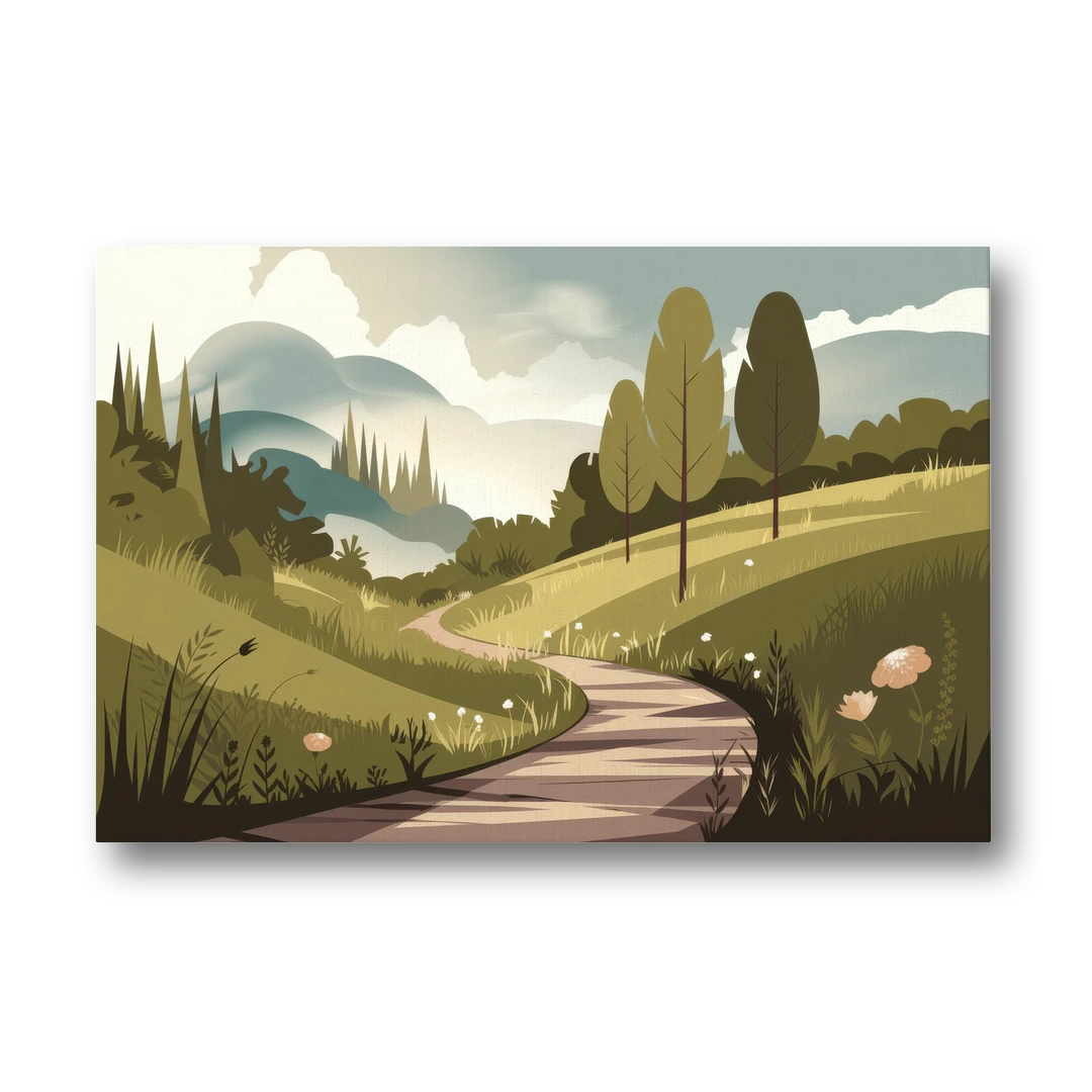 Omaha Nature Trails - Canvas Wall Art - Front