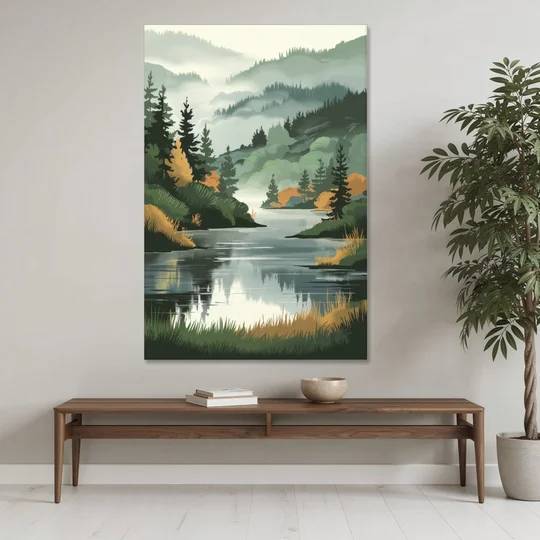 Ontario Lake Reflections - Canvas Wall Art - Coffee Table - 40x60