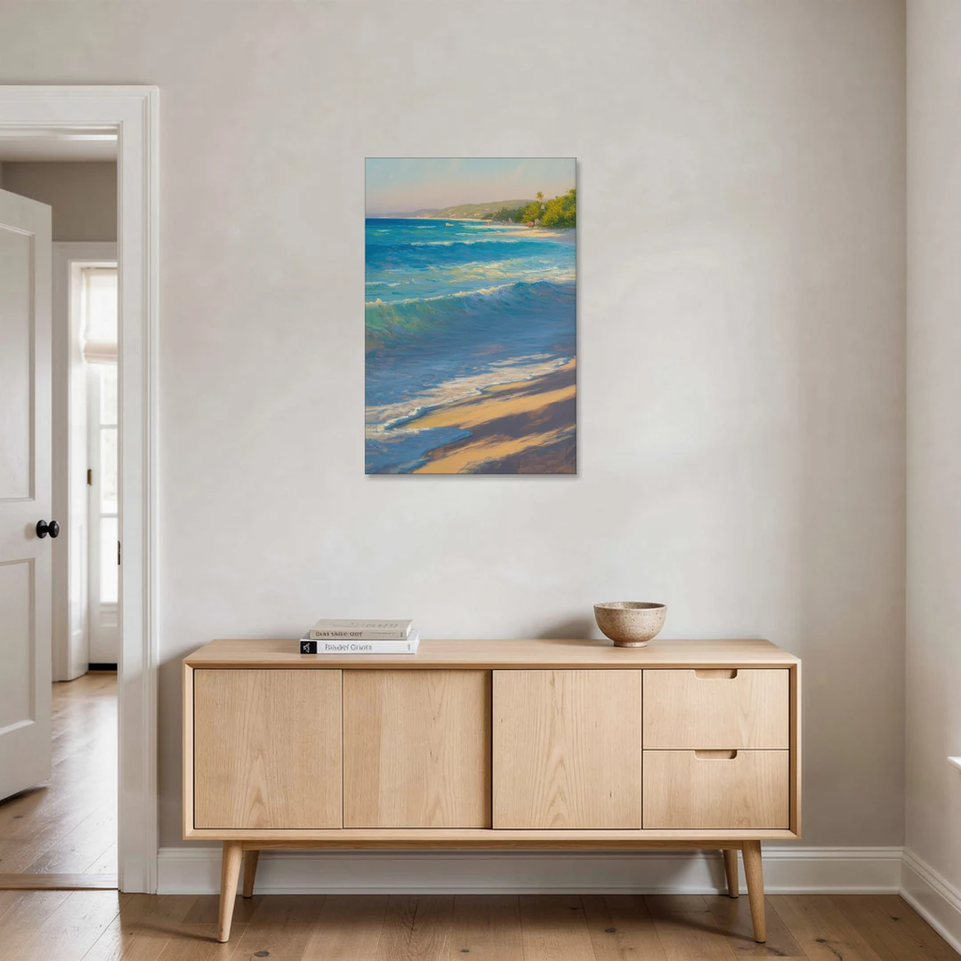 Palancar Beach Waters - Canvas Wall Art - Coffee Table - 24x36