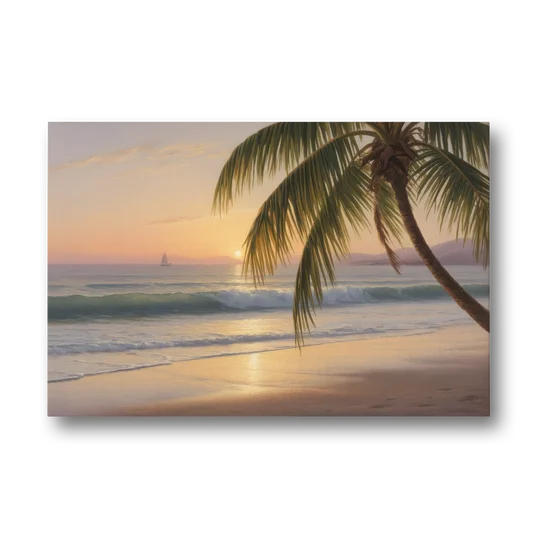 Palmilla Beach Sunrise - Canvas Wall Art - Front