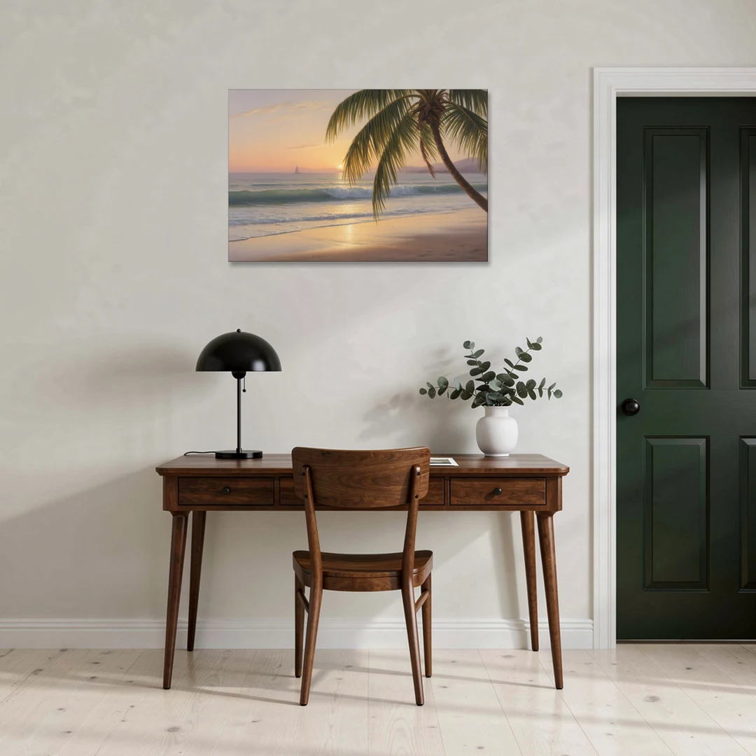 Palmilla Beach Sunrise - Canvas Wall Art - Office - 36x24