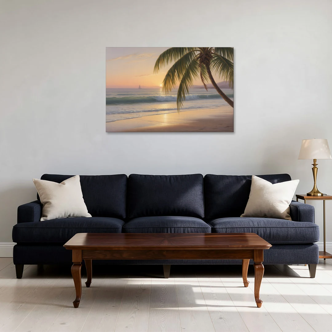 Palmilla Beach Sunrise - Canvas Wall Art - Sofa - 36x24
