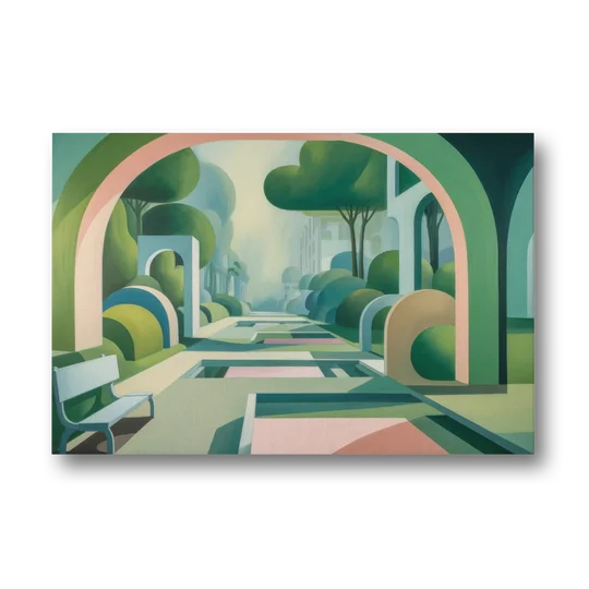 Parco Sempione Bliss - Canvas Wall Art - Front