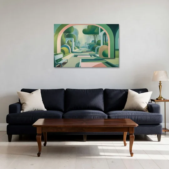 Parco Sempione Bliss - Canvas Wall Art - Sofa - 36x24