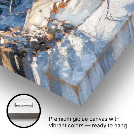Park City Mountain Views - Canvas Wall Art - Gallery Wrap Corner