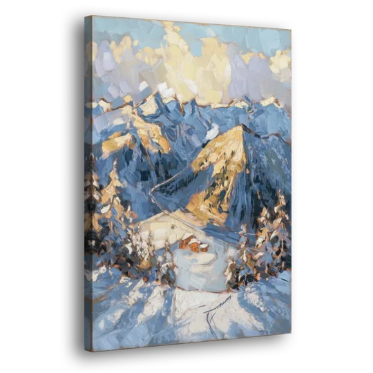 Park City Mountain Views - Canvas Wall Art - Side