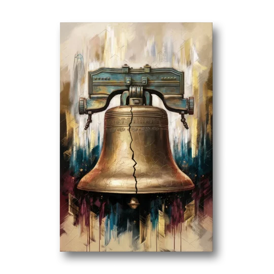 Philadelphia Liberty Bell - Canvas Wall Art - Front