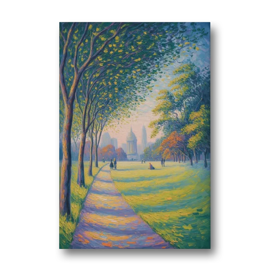 Phoenix Park Tranquility - Canvas Wall Art - Front