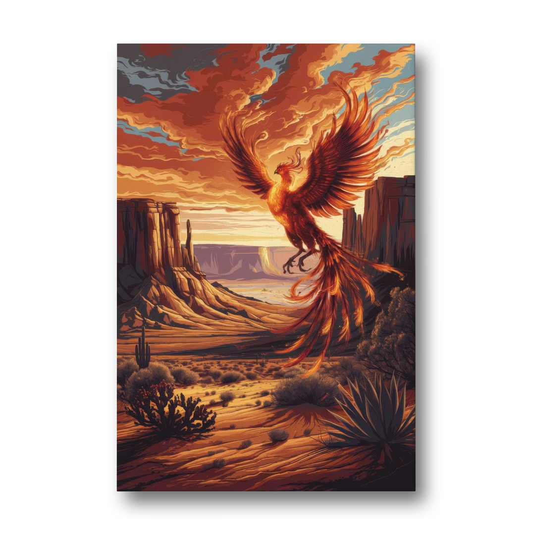 Phoenix Southwest Charm - Canvas Wall Art - Front