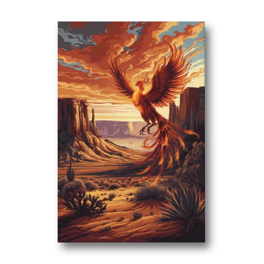 Phoenix Southwest Charm - Canvas Wall Art - Front
