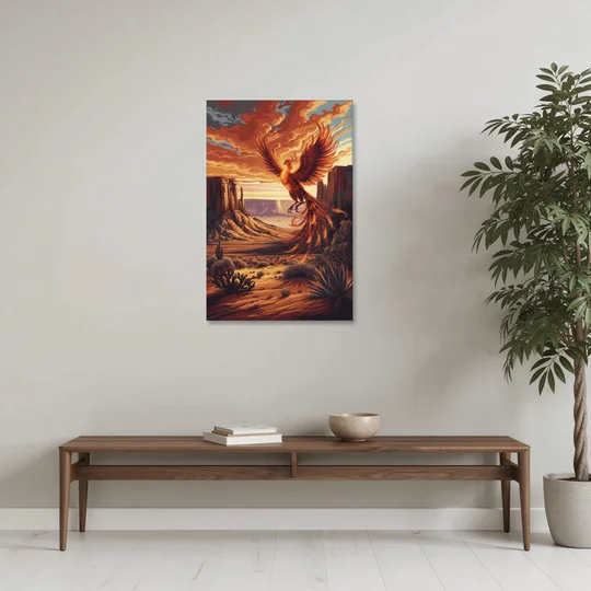 Phoenix Southwest Charm - Canvas Wall Art - Coffee Table - 24x36